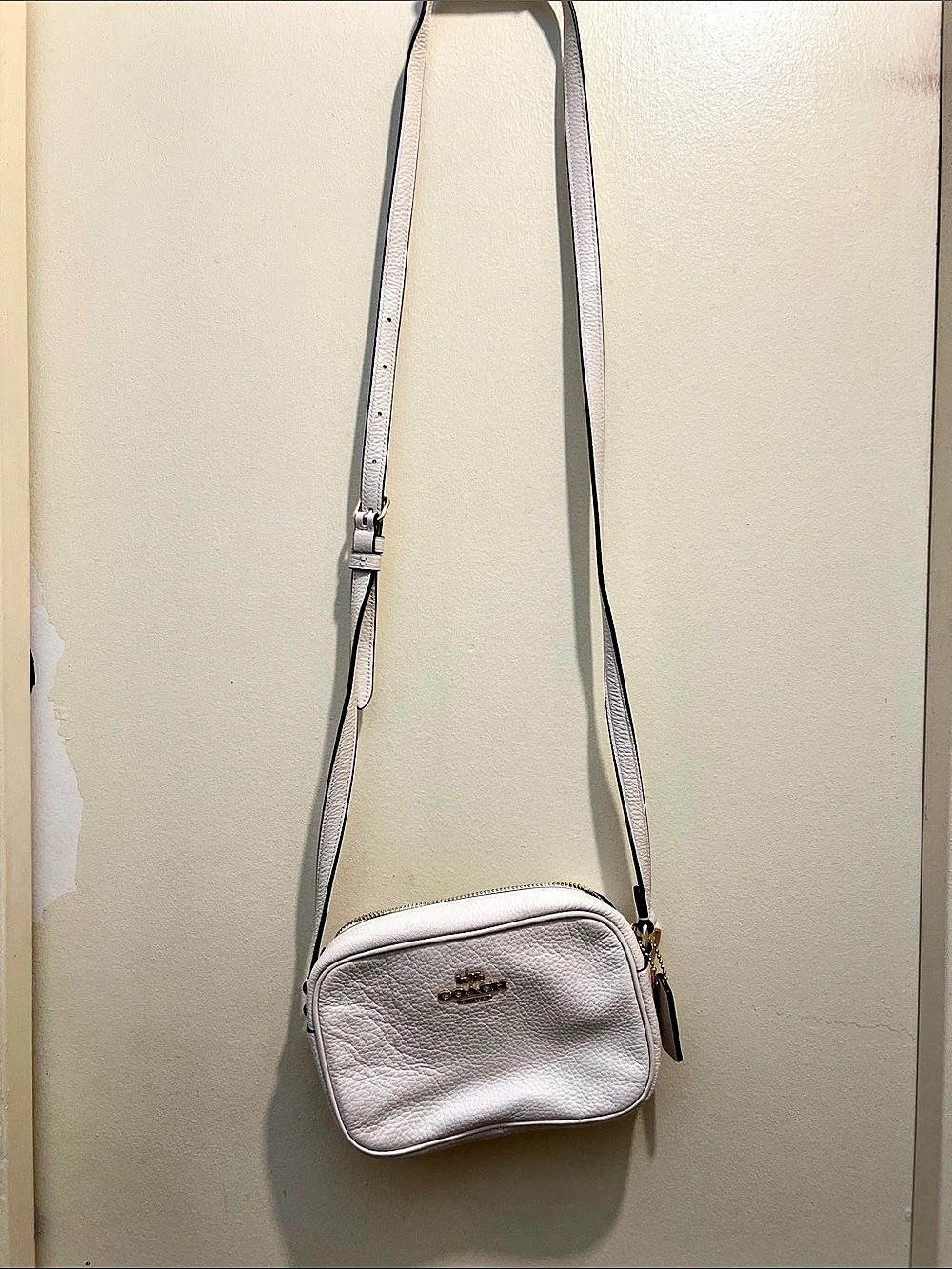 Coach Mini Jamie Camera Bag White